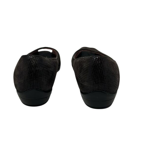 Amalfi brown waffled suede peep toes shoes size 8 - Picture 3 of 15